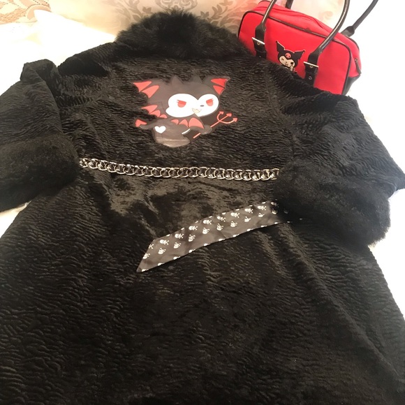 Gorgeous vintage custom kuromi fur coat❤️✨ - Picture 14 of 17